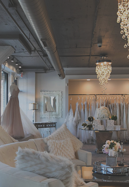 Upscale bridal boutiques sale