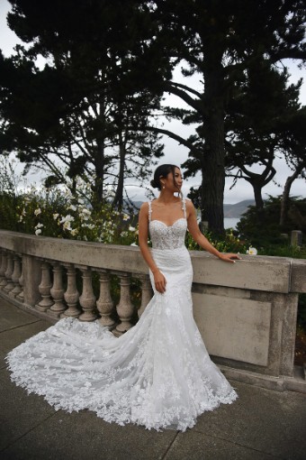 Martina Liana 1384 | Martina Liana #1 (IV-IVR) Ivory Lace and Tulle over Ivory Gown thumbnail