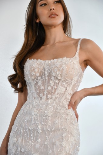 Martina Liana 1510 | Martina Liana #2 default (IV-RUM) Ivory Lace and Tulle over Rum Gown thumbnail