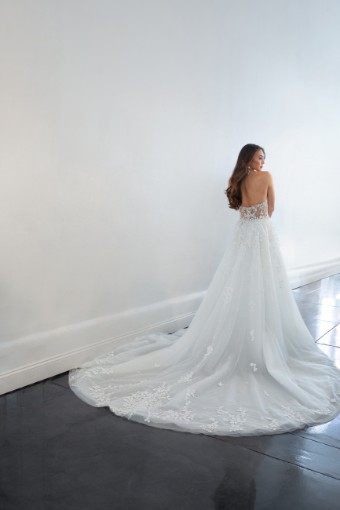 Martina Liana 1483 | Martina Liana #1 default (IV-IV) Ivory Lace Tulle & Royal Organza over Ivory Gown thumbnail