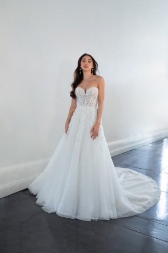 Martina Liana 1483 | Martina Liana #0 default (IV-IV) Ivory Lace Tulle & Royal Organza over Ivory Gown thumbnail