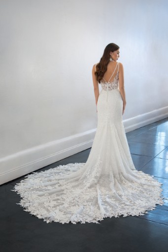 Martina Liana 1416 | Martina Liana #1 (IV-IVR) Ivory Lace & Tulle over Ivory Gown thumbnail