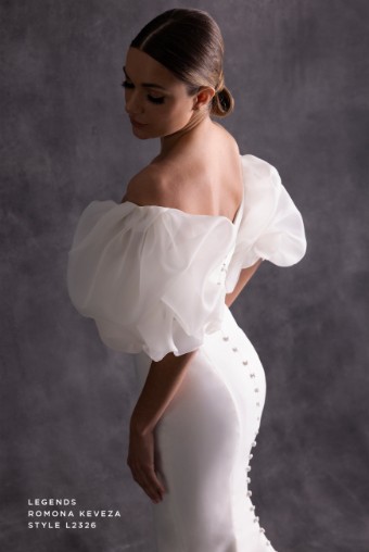 Romona Keveza L2326 | Legends by Romona Keveza #1 Natural White thumbnail