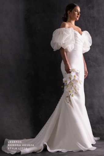 Romona Keveza L2326 | Legends by Romona Keveza #2 Natural White thumbnail