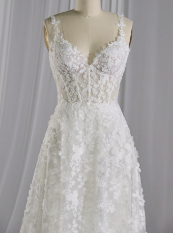 Maggie Sottero Ladonna | Maggie Sottero #0 default Ivory (gown with Ivory Illusion) thumbnail