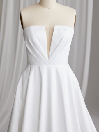 Maggie Sottero Amber Marie | Maggie Sottero #5 Ivory (gown with Natural Illusion) thumbnail