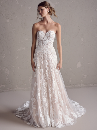 Maggie Sottero Demetria |  Maggie Sottero #1 Ivory/Misty Mauve thumbnail