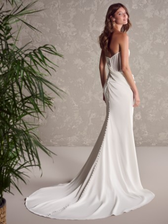 Maggie Sottero Gabrielle | Maggie Sottero #1 default Ivory (gown with Natural Illusion) thumbnail