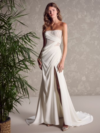 Maggie Sottero Gabrielle | Maggie Sottero #0 default Ivory (gown with Natural Illusion) thumbnail
