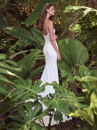 Maggie Sottero Doritte | Maggie Sottero #4 default Ivory (gown with Natural Illusion) thumbnail