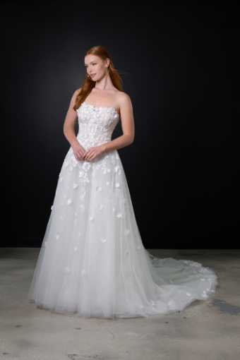 Martina Liana 1680 | Martina Liana #0 default (IV-IV) IVORY LACE AND TULLE OVER IVORY ROYAL ORGANZA thumbnail