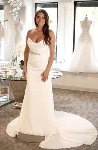 Peony | White Dress #0 default Ivory thumbnail