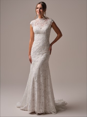 Maggie Sottero Auburn| Maggie Sottero #0 default Ivory (gown with Ivory Illusion) thumbnail