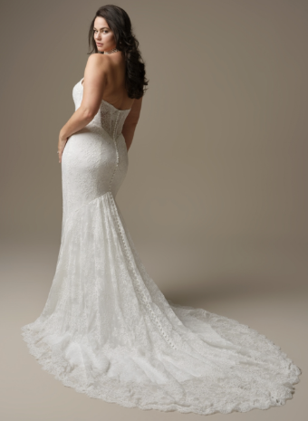 Maggie Sottero Ariadne | Maggie Sottero #1 Ivory over Soft Blush (gown with Ivory illusion) thumbnail