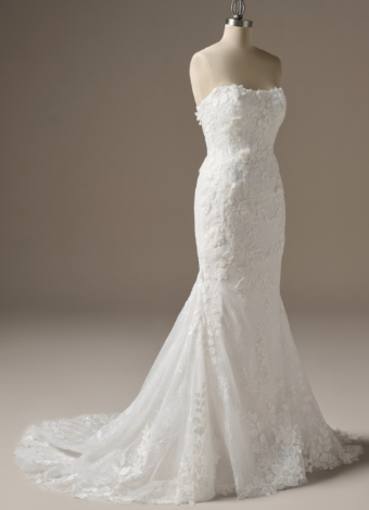 Maggie Sottero Laurie | Maggie Sottero #0 default Ivory (gown with Ivory Illusion) thumbnail