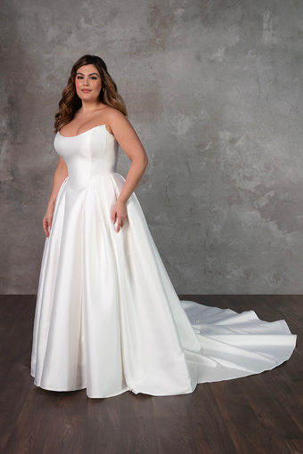 Essense of Australia D4265 - No Lace | Essense of Australia #0 default Ivory thumbnail