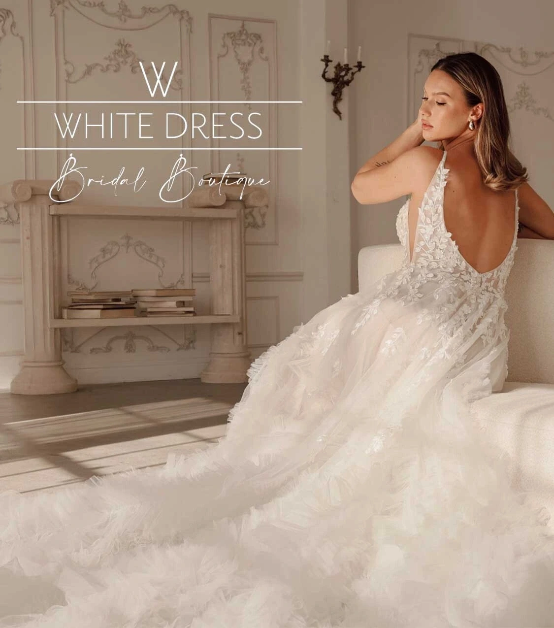White Dress Bridal Boutique mobile banner