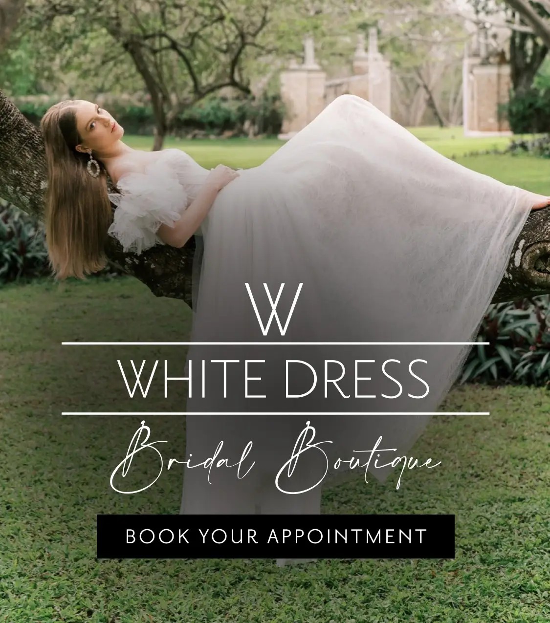 white dress bridal boutique