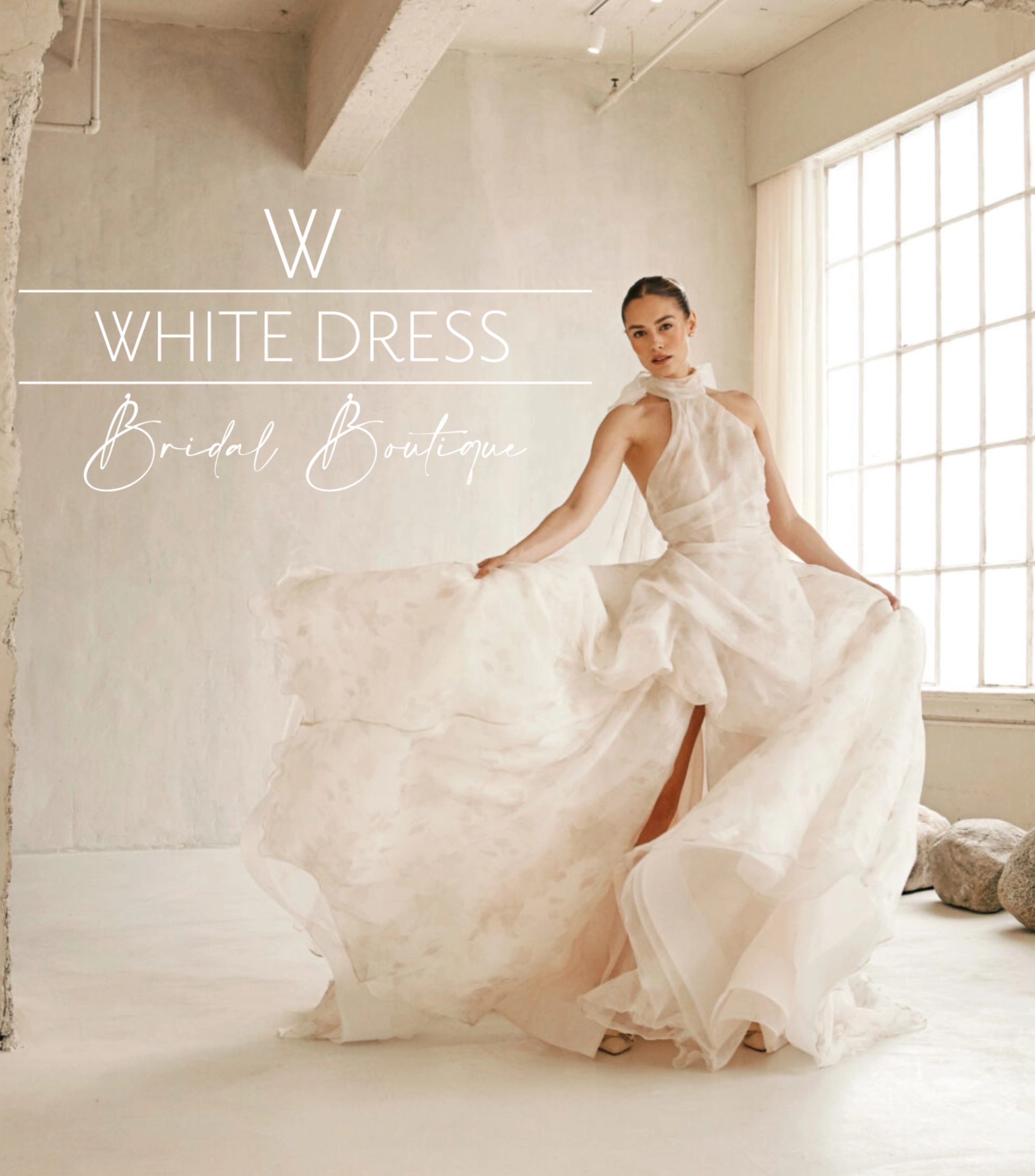 White wedding boutique hotsell